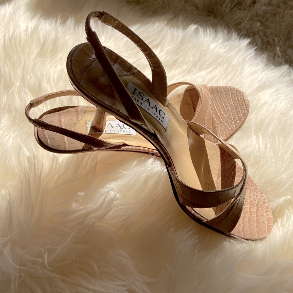 Isaac made in Italy Isaac Mizrahi women’s leather shoes